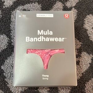 Lululemon Mula Bandhawear Thong - 3 Pack